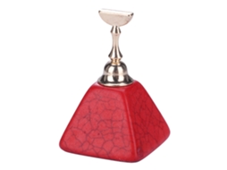 Base De Soporte Magnético Para Puntas De Uñas Para Practicar Y Exhibir Herramienta De Manicura (rojo)