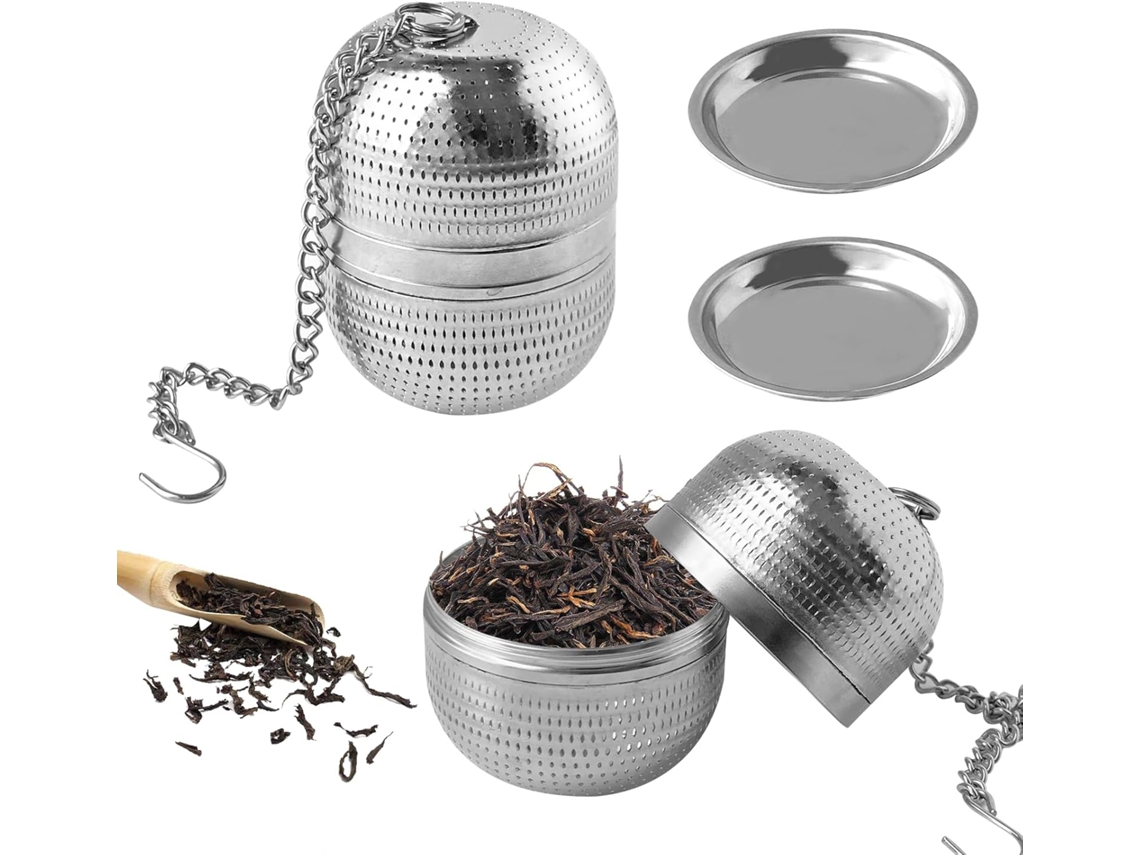 Unidades De Infusor Chá, Coador Filtro Chá Em Aço Inoxidável, Malha, Para Especiarias E Temperos. Aquaforge