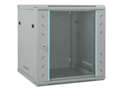 Vidaxl Armário De Rede Com Armazenamento Cinzeto 60 X 45 X 65 Cm Aço