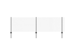 Conjunto 1 Painéis De Cercas Exteriores Vidaxl Cinzento Aço (10 X 0,8 M)