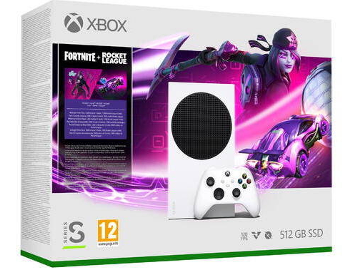 Bundle Consola Xbox Series S + Fortnite + Rocket League (512 GB)