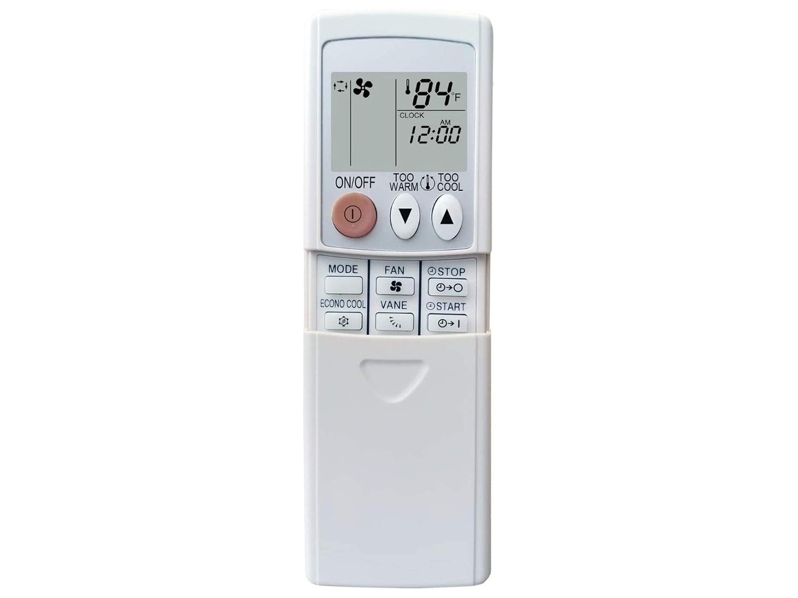 Remote Control Compatible With Mitsubishi Air Conditioning Units.