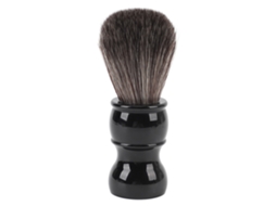Pincel de barbear sintético macio para homens, espuma rápida.