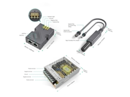 Laxiscreed Injector Poe 150w Com Proteção Contra Sobretensão E Esd Para Redes Seguras