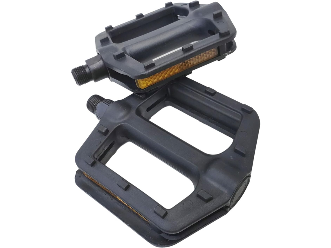 Pedais de plataforma para bicicletas com rolamentos de esferas,