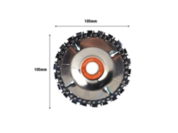 Laxiscreed Disco E Corrente Para Esmerilhadora 100/115mm Com 22 Dentes Para Carpintaria