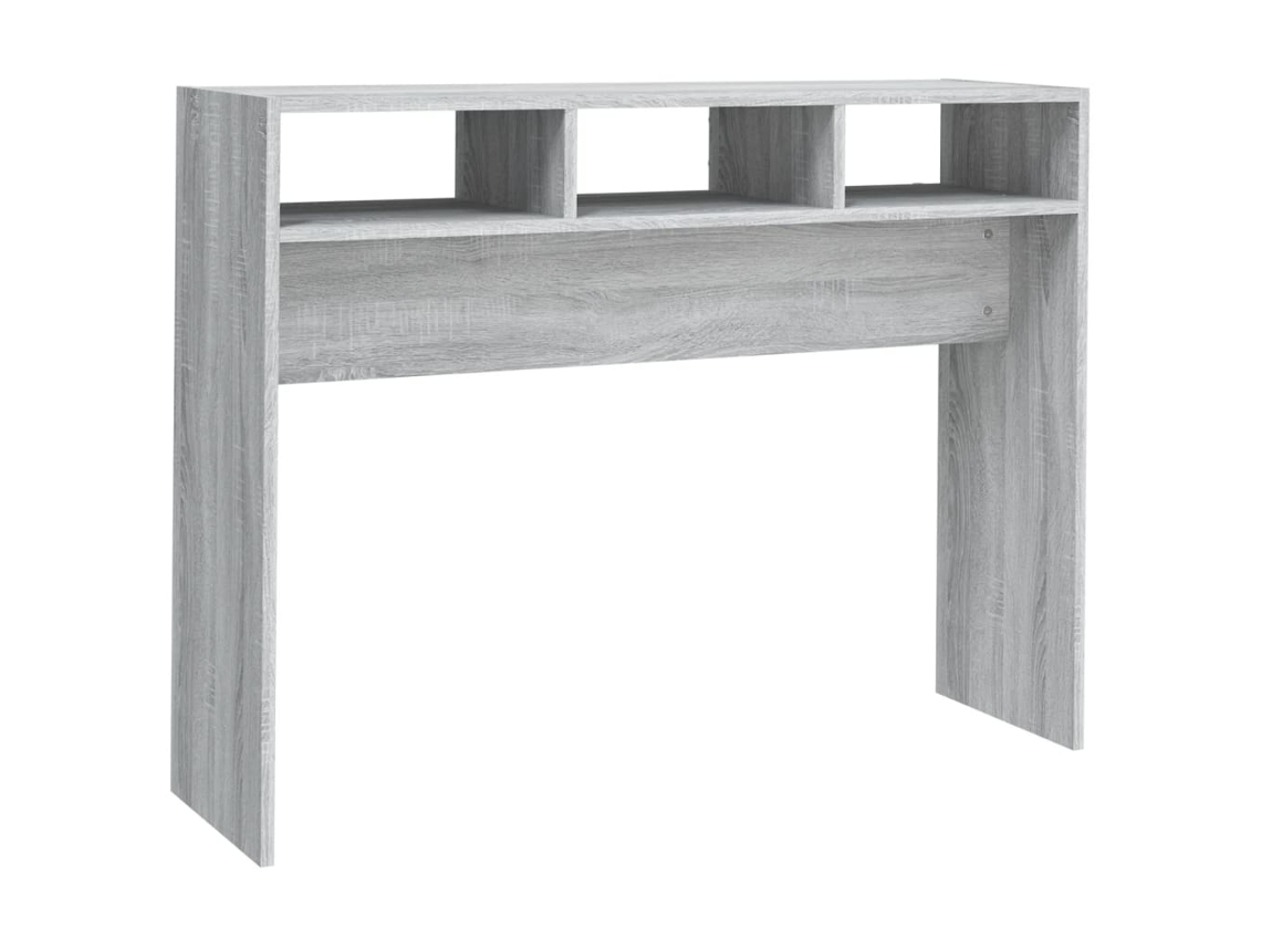 Console Table, Console Tables Vidaxl Cinzeto Madeira Processada (n/a)