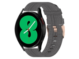 Pulseira De Nylon Trançado Para Samsung Galaxy Watch 4 44mm 20mm