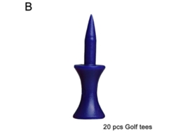 Lurelia Acessório Golfe Tacos De Golfe De Plástico, Modelo Castle, Todas As Cores E Tamanhos, 20 Peças/saco, Perfeito