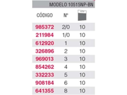 Mustad 10515np Bn Iwana