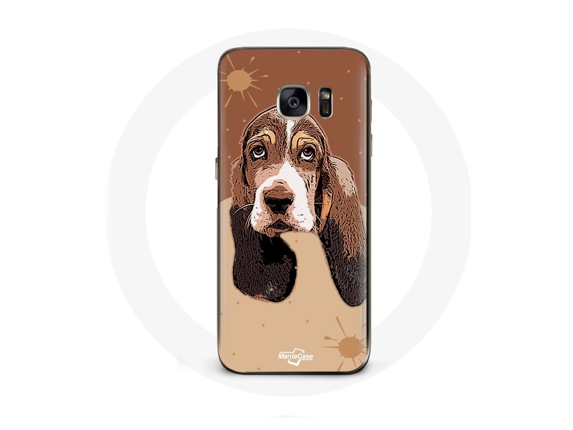 Capa para Samsung Galaxy S6 Cara de cão BasseHound