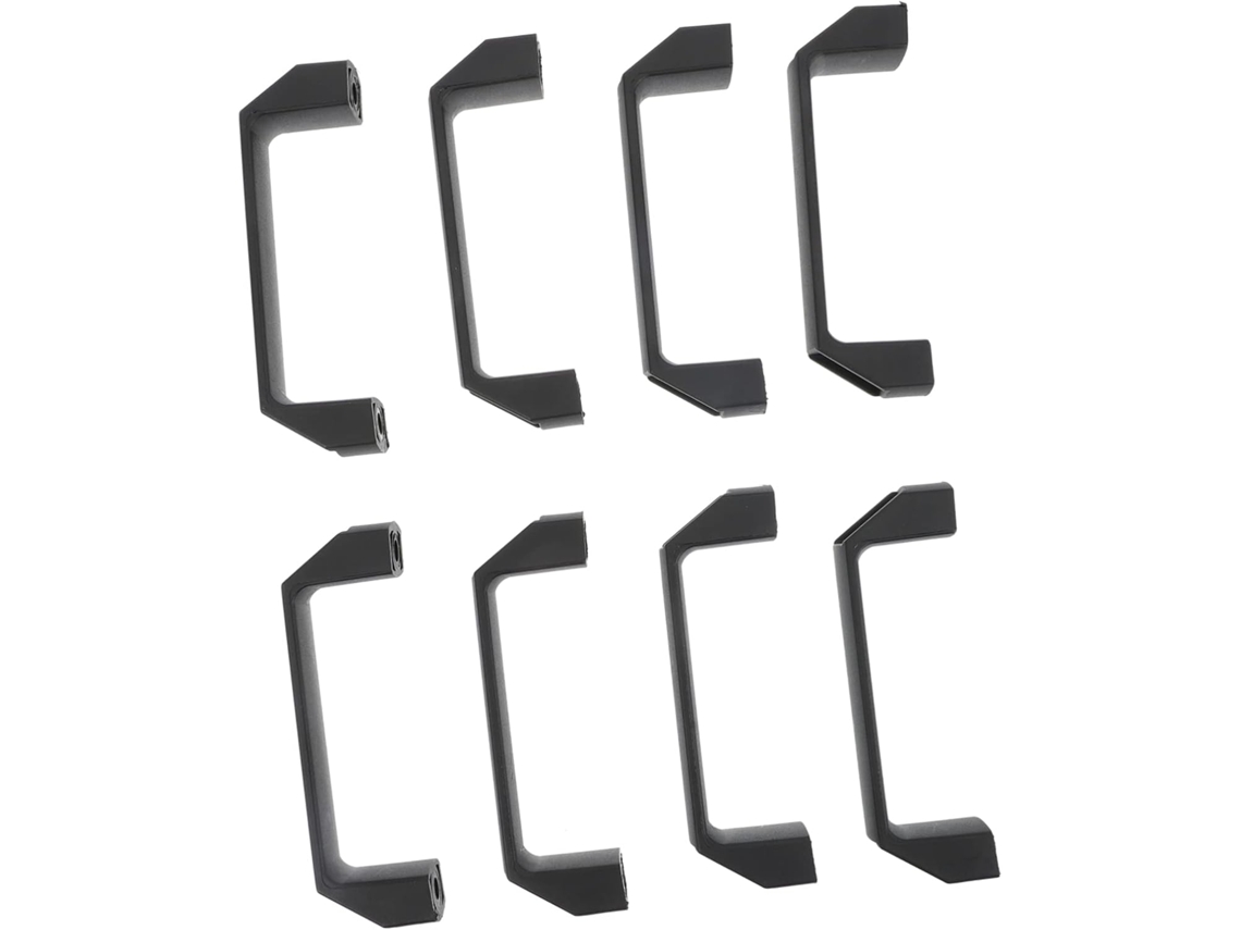 Veemoon Conjunto De 8-puxadores Quadrados Para Portas Armário Guarda Roupa, Feitos De Nylon
