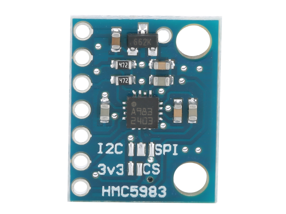 Laxiscreed Gy-282 Hmc5983 Módulo De Bússola Três Eixos Com Compensação De Temperatura De Alta Precisão
