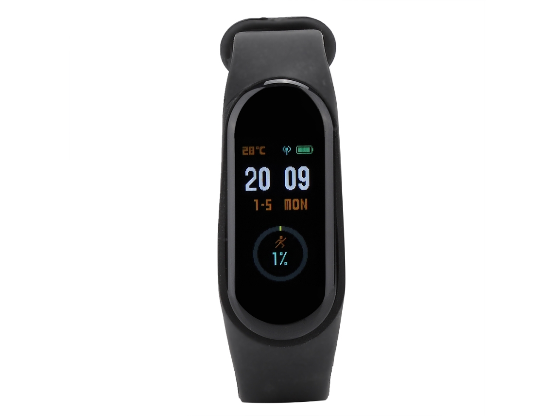 Pulseira Esportiva Inteligente Com Monitor Cardíaco E Contador De Passos