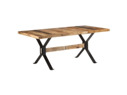 Dining Table, Dining Tables Vidaxl Marrom Madeira (180 X 90 X 76 Cm)