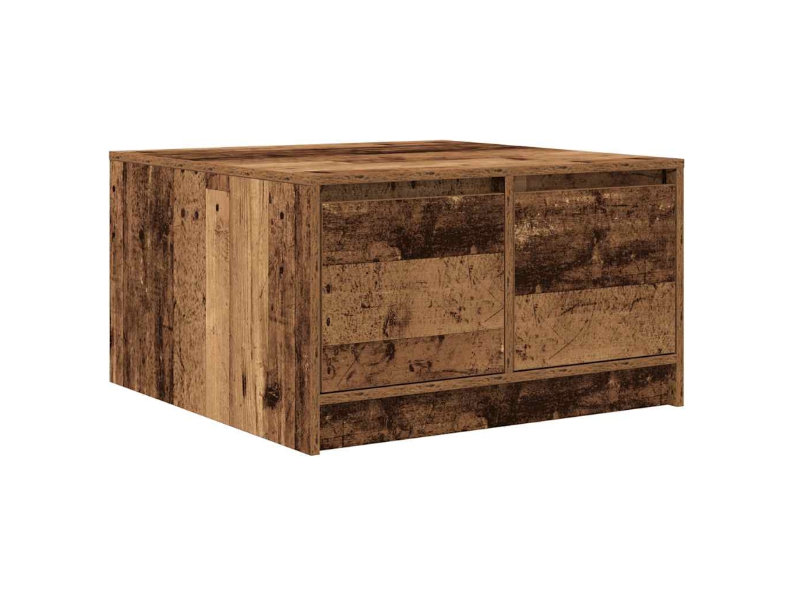 Coffee Table, Coffee Tables Vidaxl Marrom Madeira Processada (70.5 X 70 X 40 Cm)