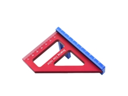 Laxiscreed Régua De Carpintaria Com Marcação Triangular 45°/90° Para Medições Precisas