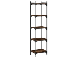 Bookcase, Bookcases Vidaxl Marrom Madeira Processada (n/a)
