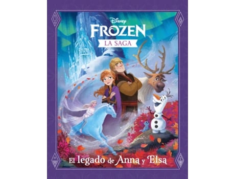 Livro Frozen. La Saga. El Legado De Anna Y Elsa de Disney (Espanhol)