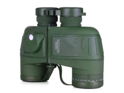 Binóculos Marinhos 10x50 Bak4 Prisma Ip68 Bússola Telêmetro Militar Navegação Pássaros Exército Verde Bestvite