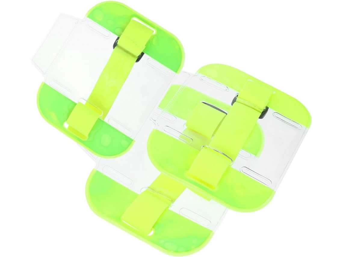 Lurelia Porta-crachá Ajustável Portátil Reutilizável Em Pvc E Poliéster Multicolor Para Escritório