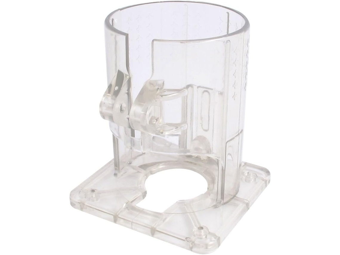 Base Cilíndrica Transparente de Plástico Rígido com 7 Cm de Diâmetro para Aparador 3703 CHABERLU