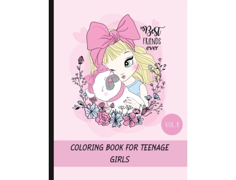 Livro Coloring book for teenage girls de Dagna Banas (Inglês)