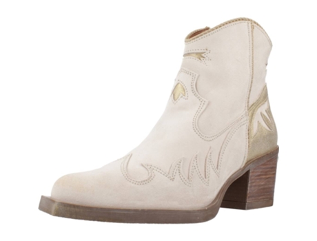 Sapatos de Mulher NEMONIC Pele Bege (38)