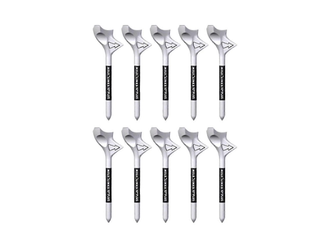 Braço Para Tee De Golfe Com Inserção Diagonal 10 E Tee Plástico Durável
