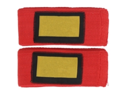 Grips De Boxe De Algodão Elástico Para Muay Thai Arts, 2,5m, Para Homens E Mulheres, Vermelho