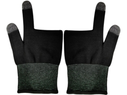 Lurelia Luvas Gaming Para Ecrã Tátil Antiderrapante, Antitranspirante, Respirável, Ultrafino, Para Gaming Móvel E Ecrãs Táteis