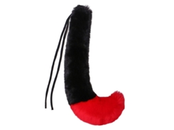 Conjunto De Orelhas E Cauda Peluda Para Trajes De Raposa Gato Lobo Mapache Halloween Natal Cosplay Tamanho Universal Cor 19