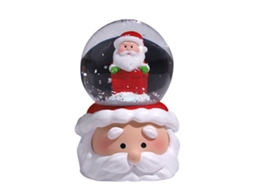 Globo De Neve De Natal Com Iluminação Colorida Decoração Para Casa Para Família, Amigos Other