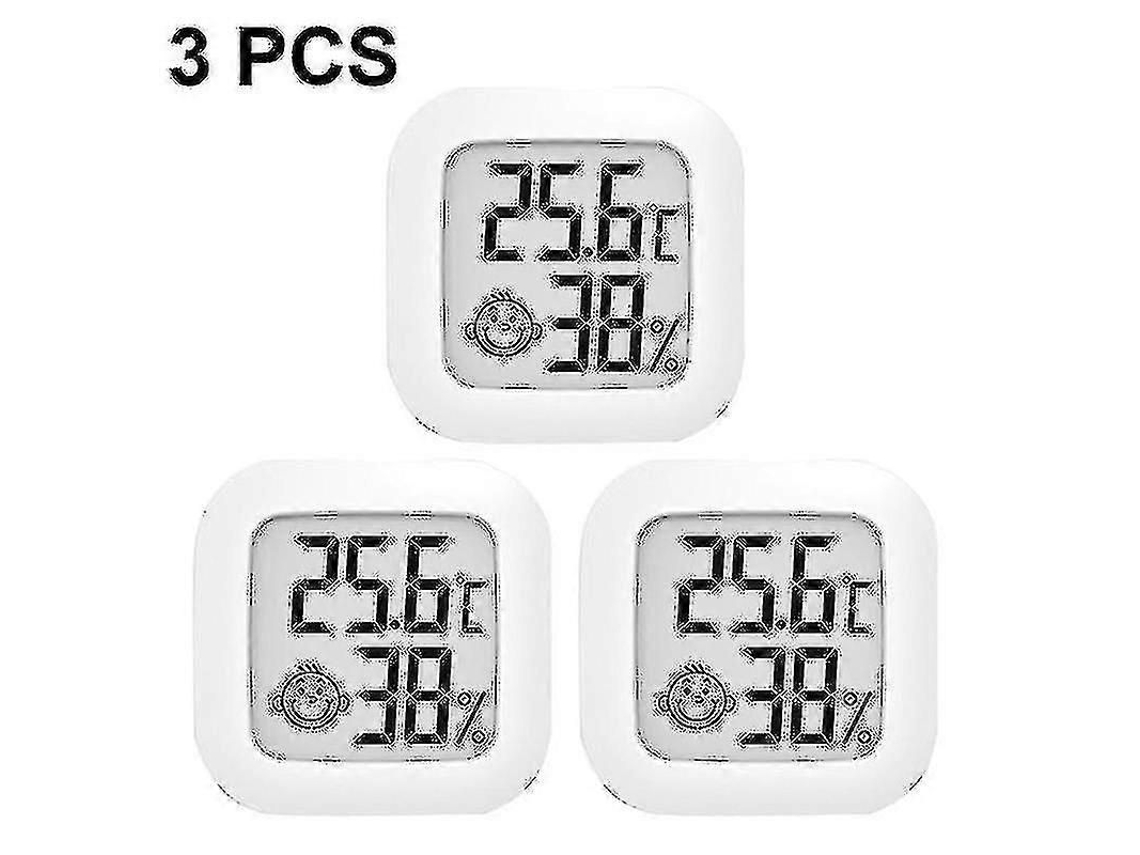 Pacote Com 3 Medições De Umidade, Higrômetro Digital, Medição Ambiente Para Casa, Monitor De Temperatura E Umidade De Alta Precisão Para Uso Domé