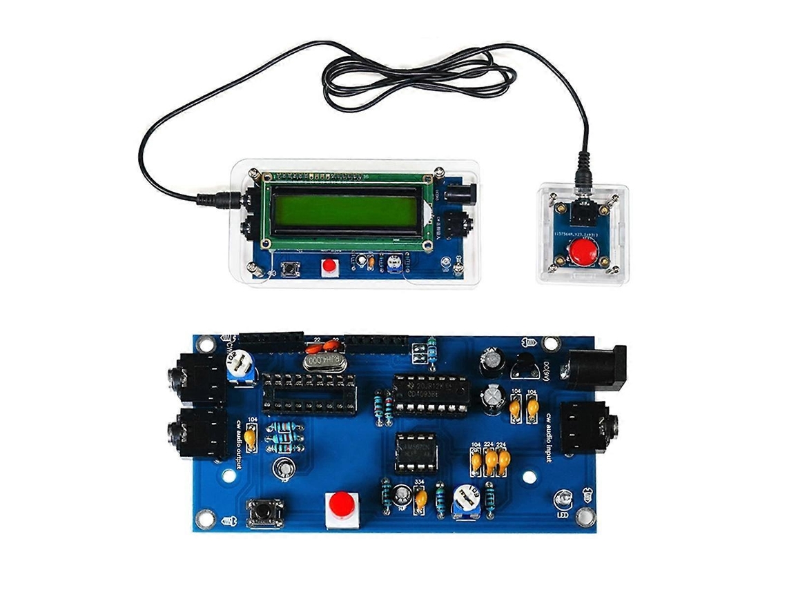 Kit De Leitor De Código Morse Decodificador Cw, Componentes Do Decodificador De Código Morse, Kit De Componentes Eletrônicos Faça Você Mesmo Aquaforge