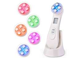 Máquina Para Levantamento Facial Ultra Sônica 5 Em 1 Endurecimento Da Pele Remoção De Rugas Terapia Luz Led Yunzii