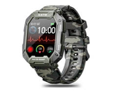Smartwatch YIZHOOD Te64 Android e Ios Verde