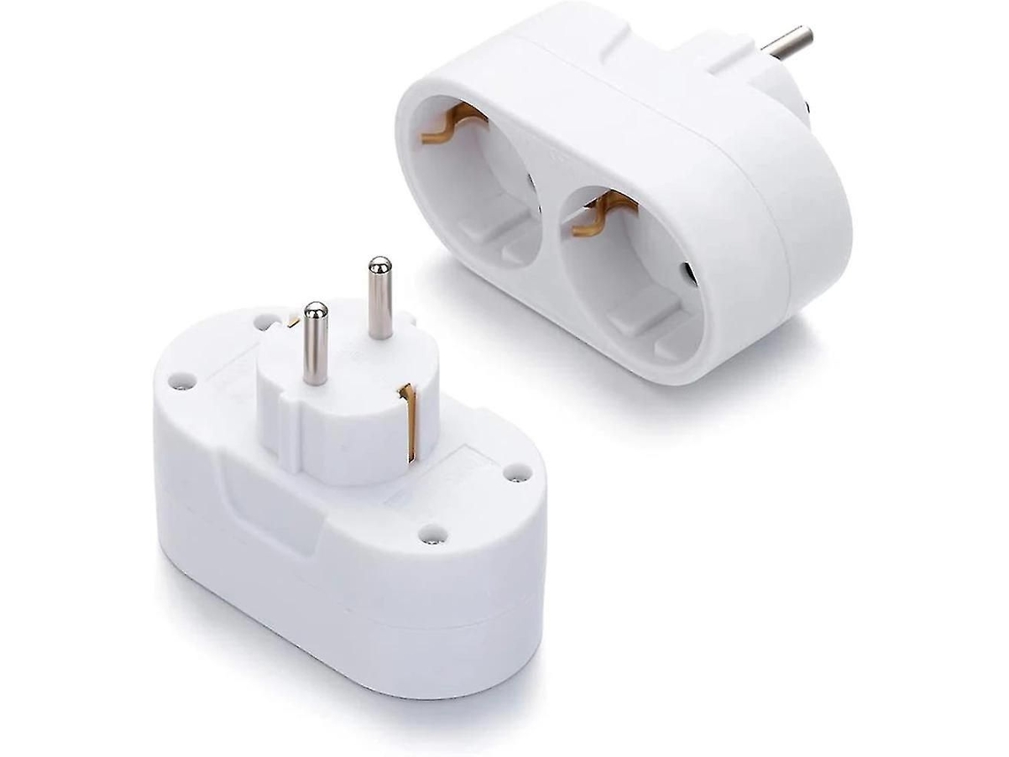 2 Tomadas, Tomada Dupla, Adaptador Multi-tomada Horizontal