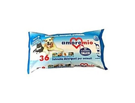 Toalhetes Amoremio Talco 36 Unidades