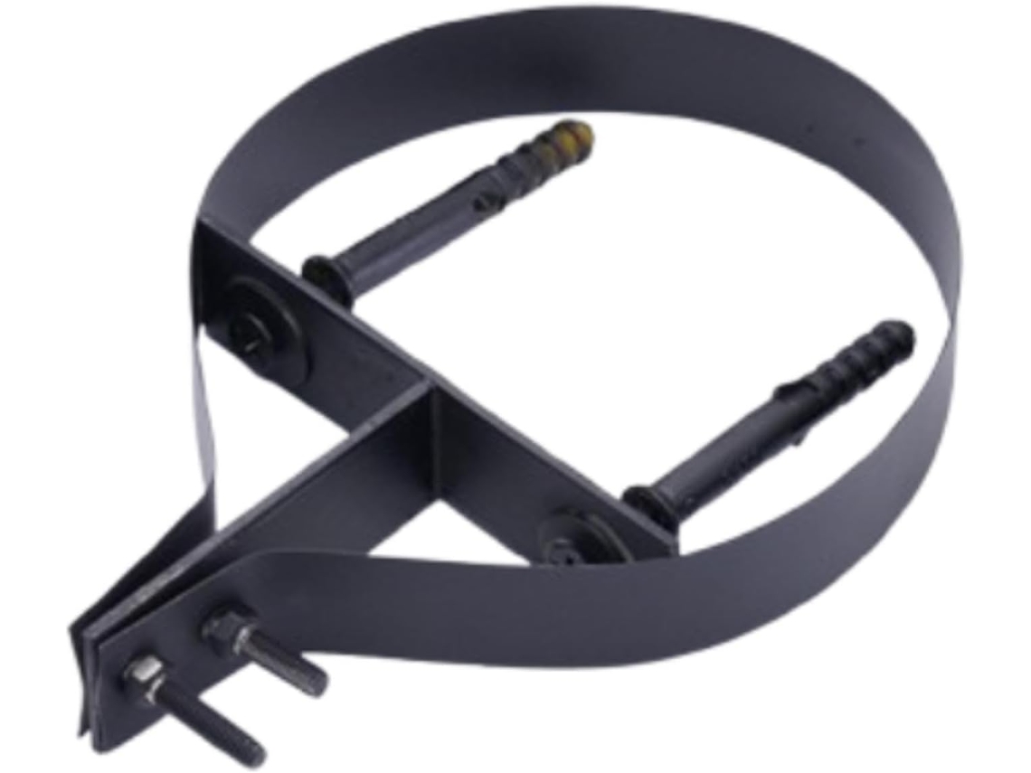 Suporte Para Tubo De Chaminé Reforçado 6 Polegadas