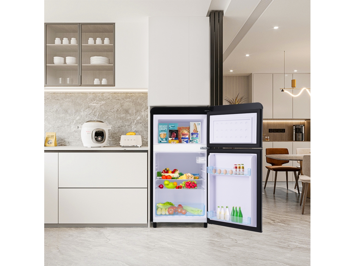 Refrigerador Retrô 72l Freezer 21l Led Classe e VELTRIX