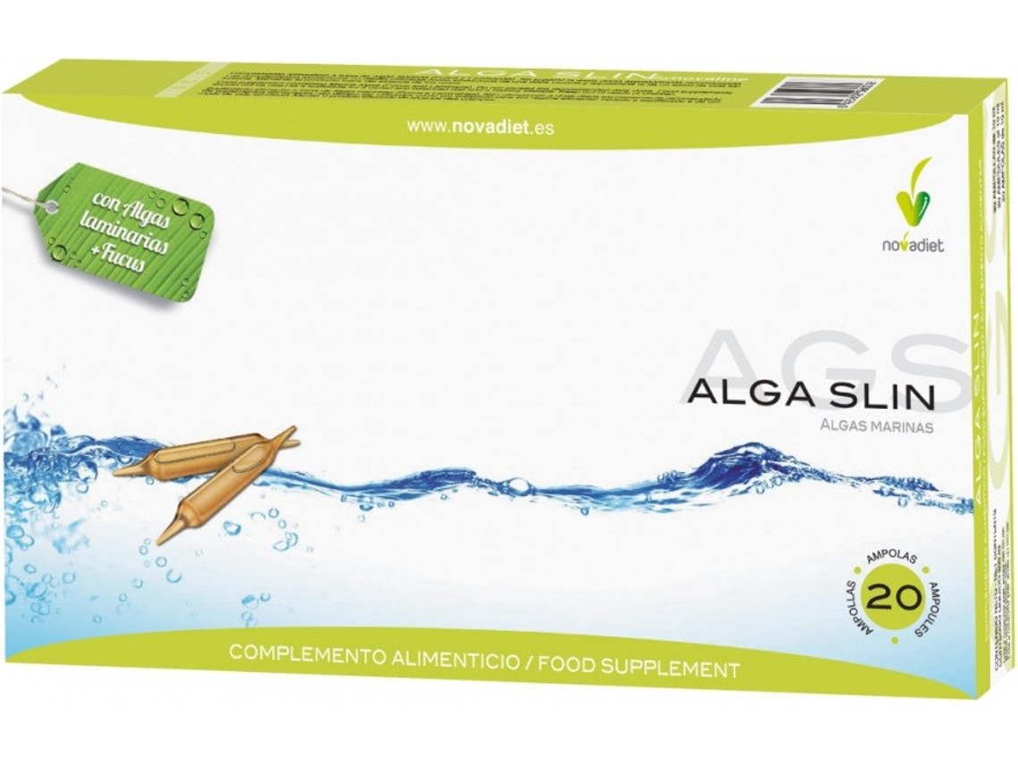 Suplemento Alimentar NOVADIET Slin 20 Ampolas (10 ml)