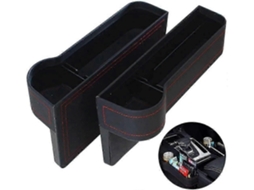 Multifunctional Car Organizer With Compartments For Between Seats, Cup Holders, Storage Compartment Between Seats, And Side Pockets.