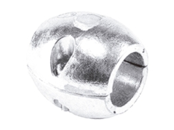 Ânodo Do Eixo Zinc Prateado 19 Mmtalamex