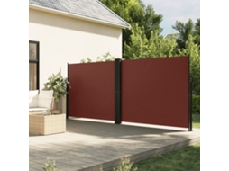 Vidaxl Toldo Lateral Retrátil 180x1200 Cm Castanho