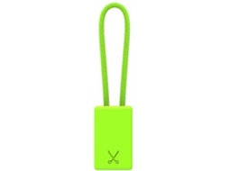 Cabo PHILO Keychain (USB - Lightning - 0.2m - Verde)