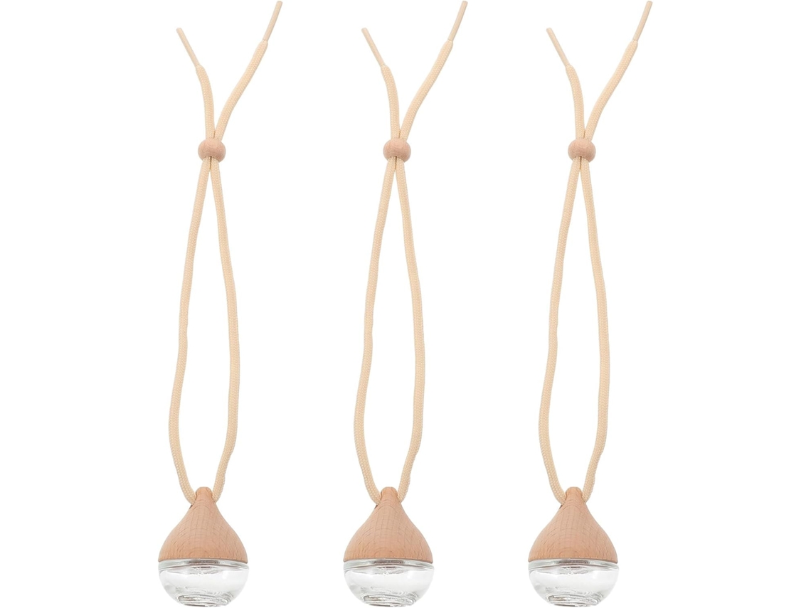 Conjunto De 3 Difusores De Vidro Em Formato De Gota Para Pendurar.