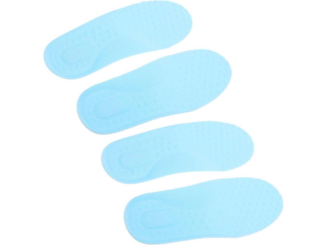 Palmilhas Esportivas Infantis, Azuis, Tamanho 22-23, De Espuma, 2 Pares
