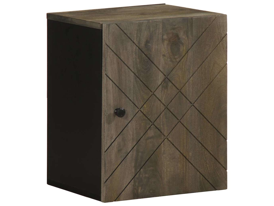 Bathroom Cabinet, Bathroom Cabinets Vidaxl Preto Madeira De Mangueira