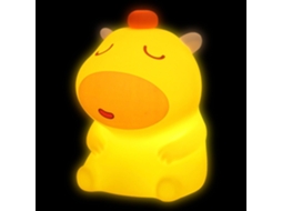 Luminária noturna de silicone para decoração de quarto de bebê